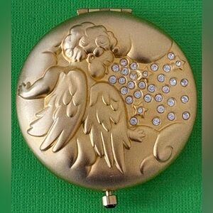 Estée Lauder February Angel Compact — Lucidity Translucent Pressed Powder 1990